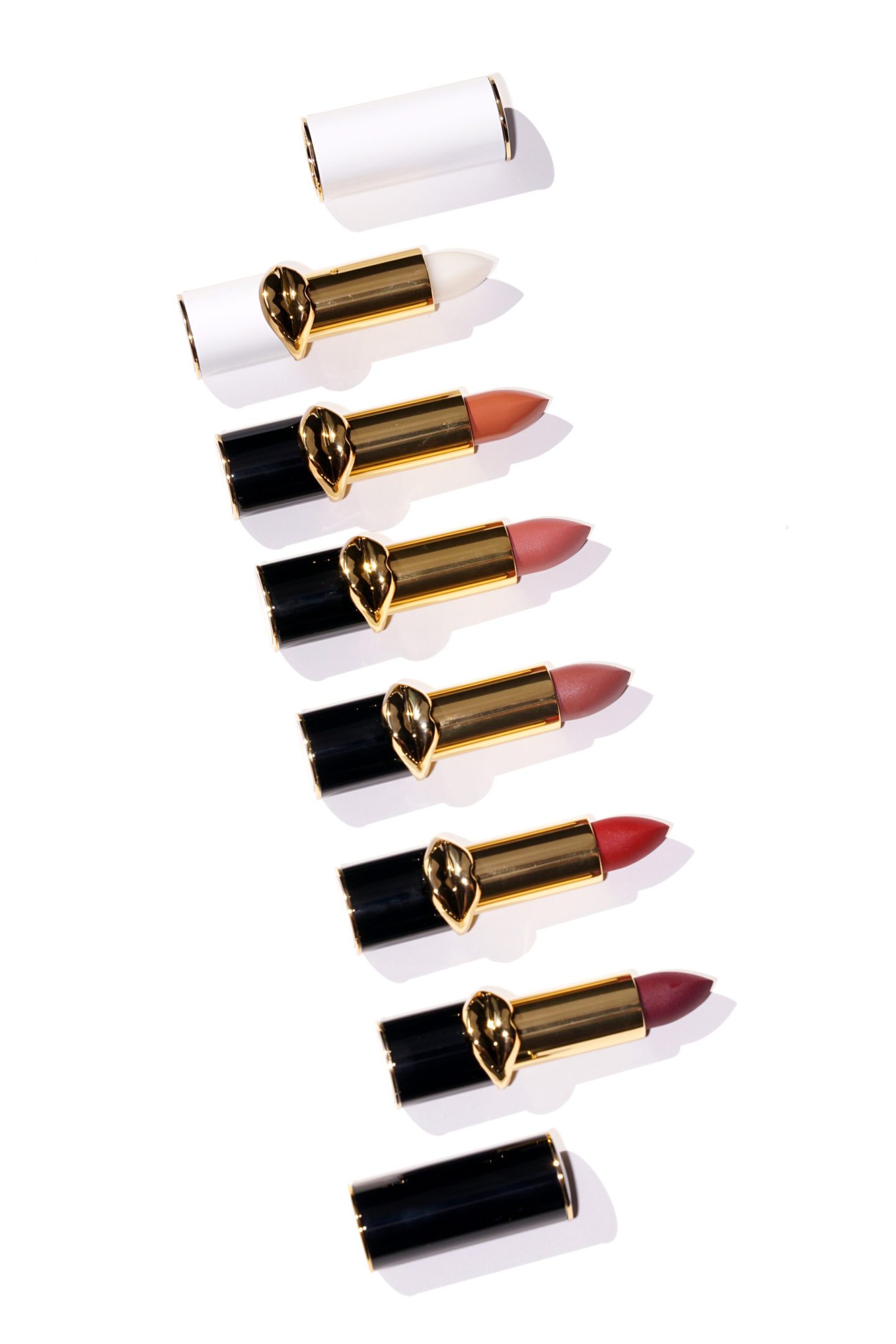 Pat McGrath Lip Fetish Lip Balm, La Beija, Femmebot, Venus in Furs, Vendetta, Full Bodied