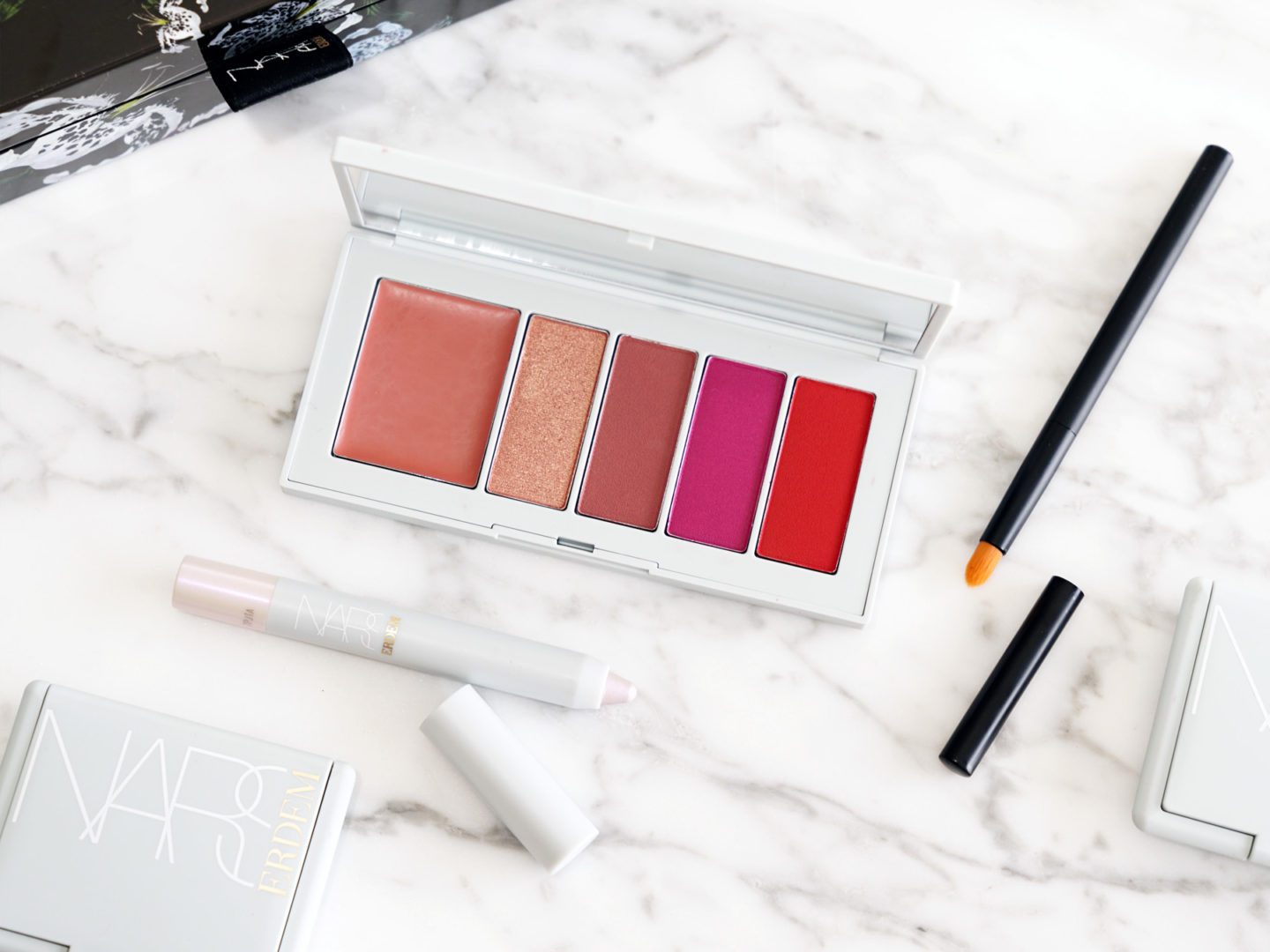 NARS Poison Rose Lip Powder Palette Review