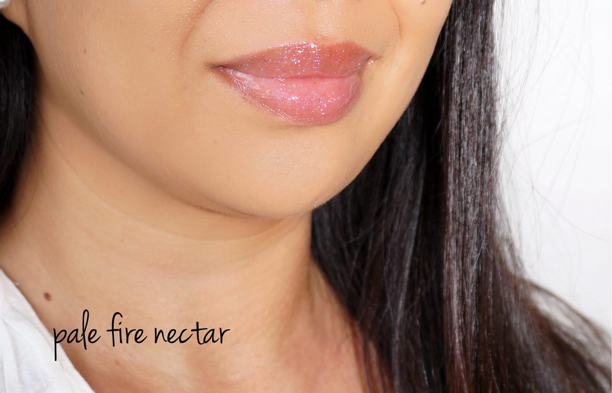 Pat McGrath LUST: Gloss Pale Fire Nectar Swatch