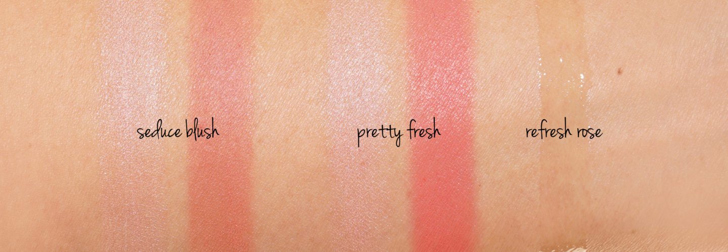 Charlotte Tilbury Pretty Youth Glow Filters Seduce Beauty and Pretty Fresh swatches | Fashion Groom Spot 