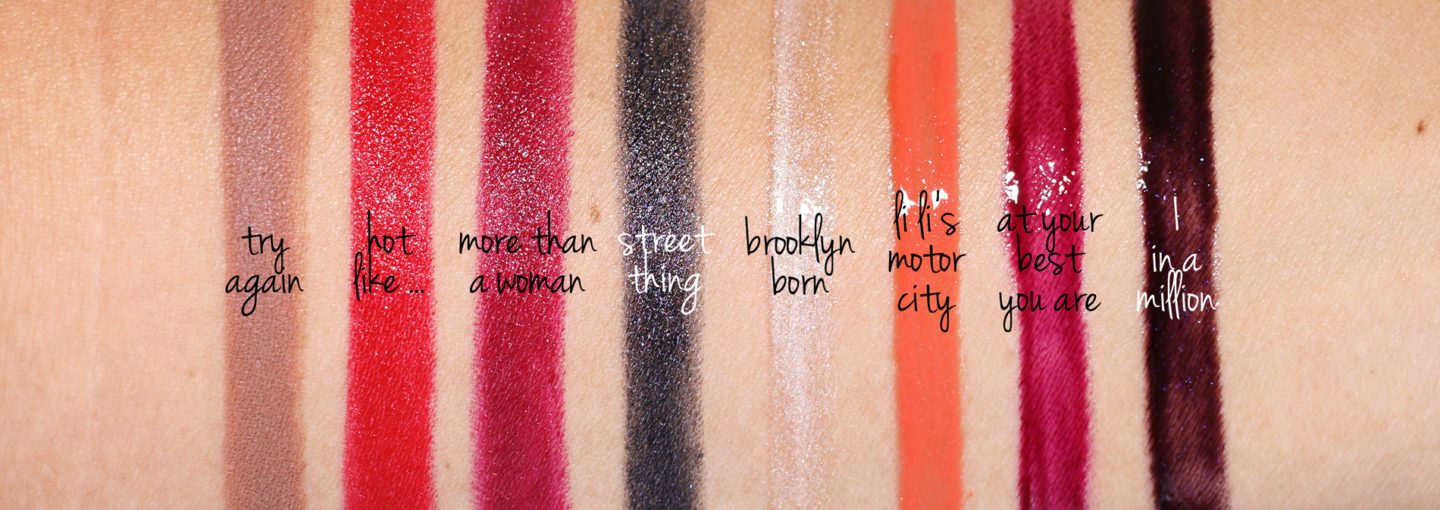 MAC Aaliyah Lipstick and Lipglass Swatches | Fashion Groom Spot