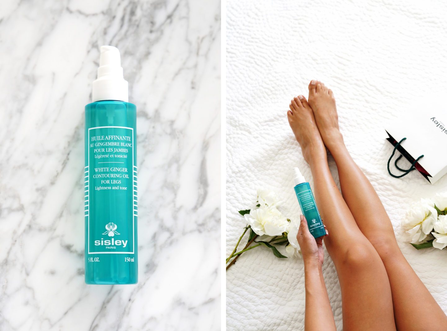 Sisley White Ginger Contouring Oil for Legs