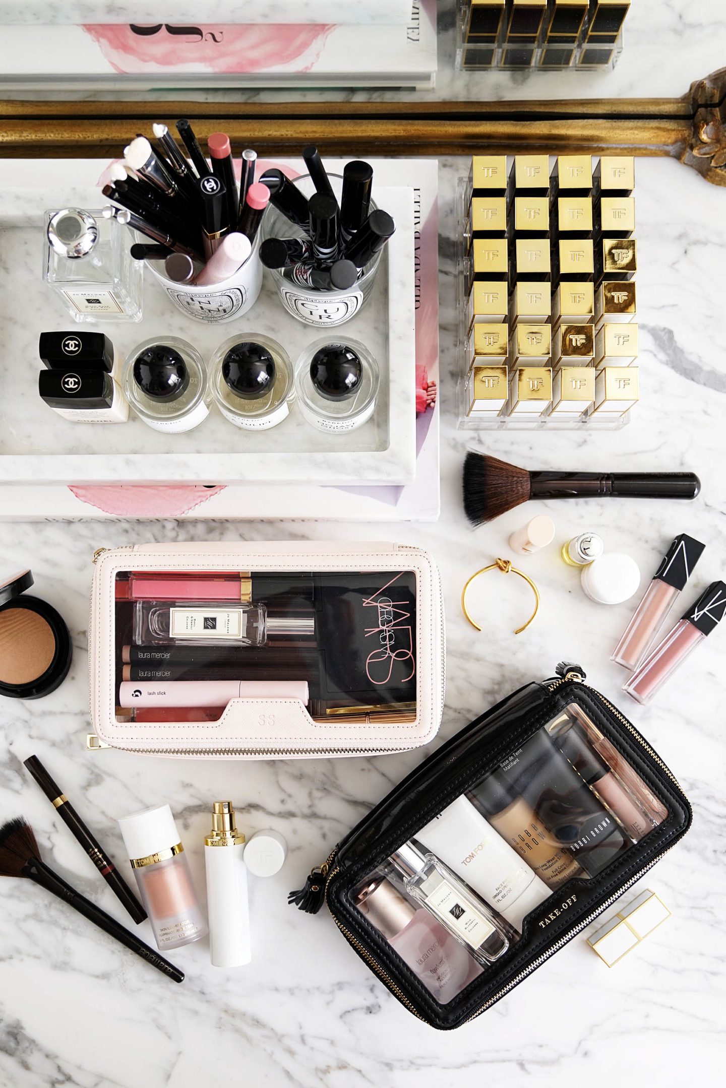 Best Clear Makeup Bags The Daily Edited vs Anya Hindmarch | Fashion Groom Spot