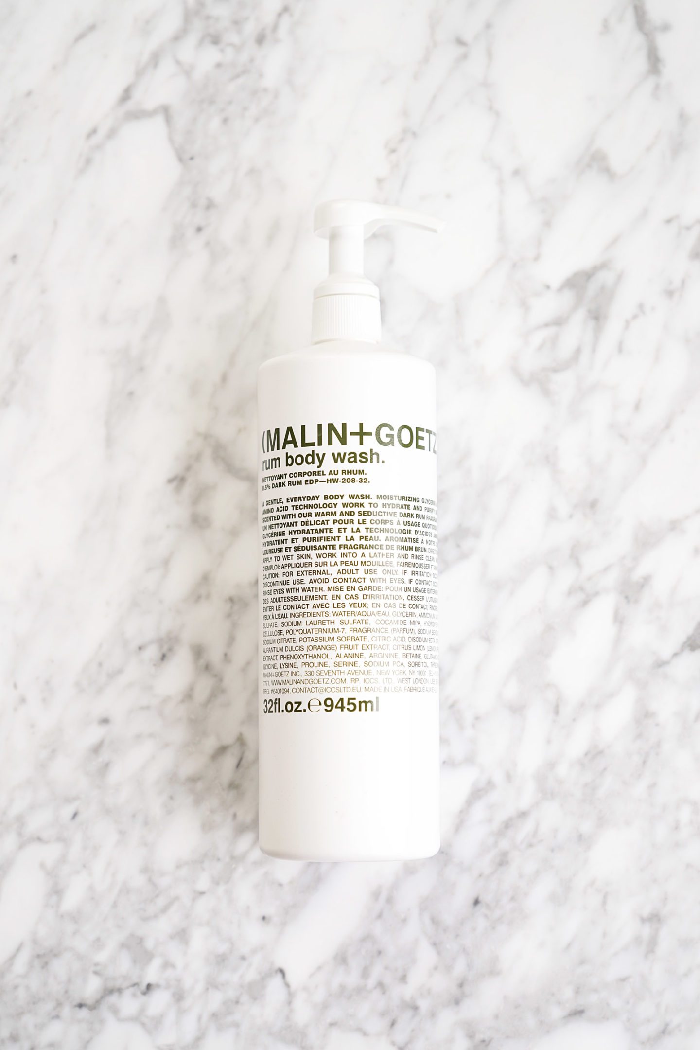 Nordstrom Malin + Goezt Jumbo Rum Body Wash