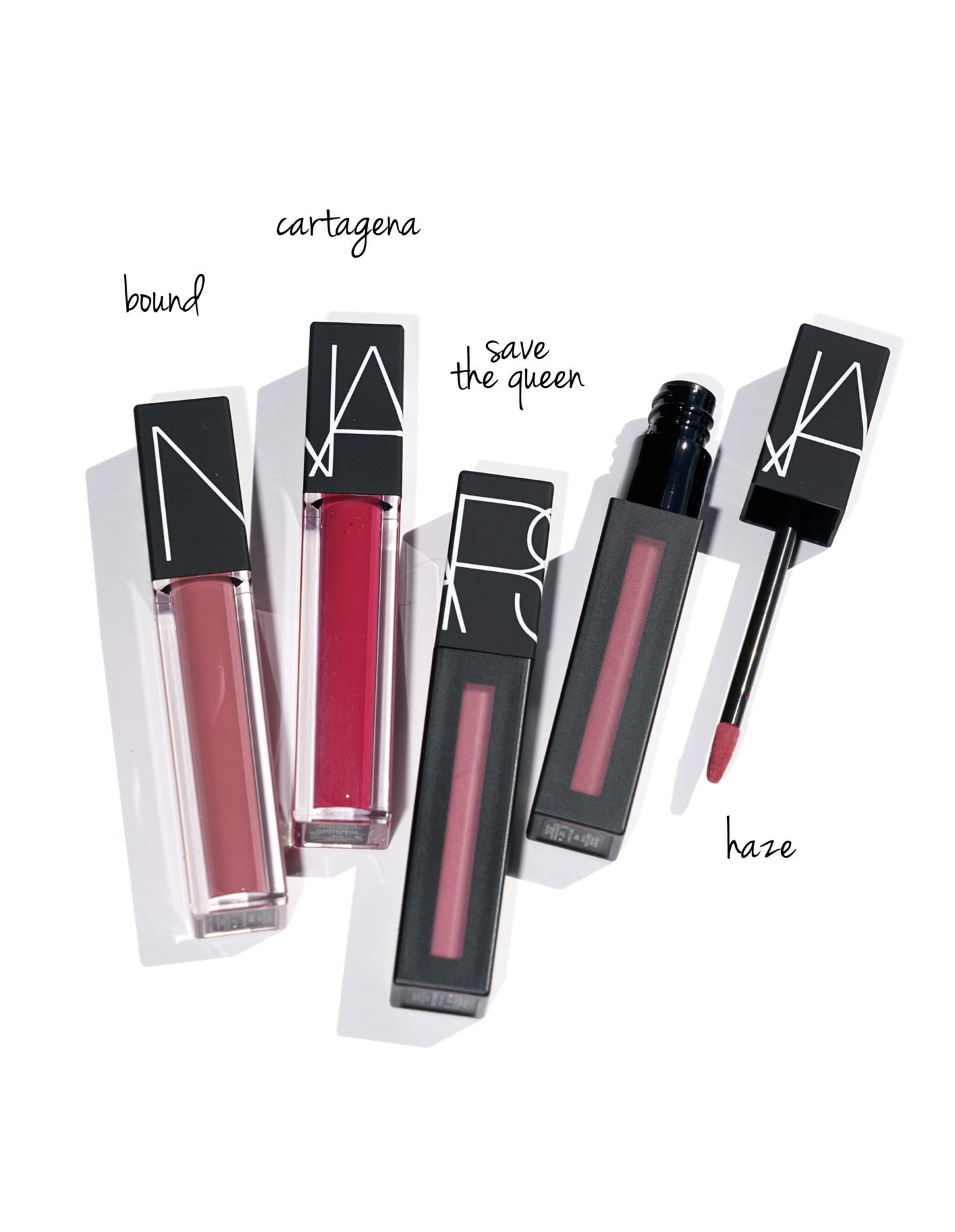 NARS Endless Summer Undressed Liquid Lip Set 2 swatches | Fashion Groom Spot