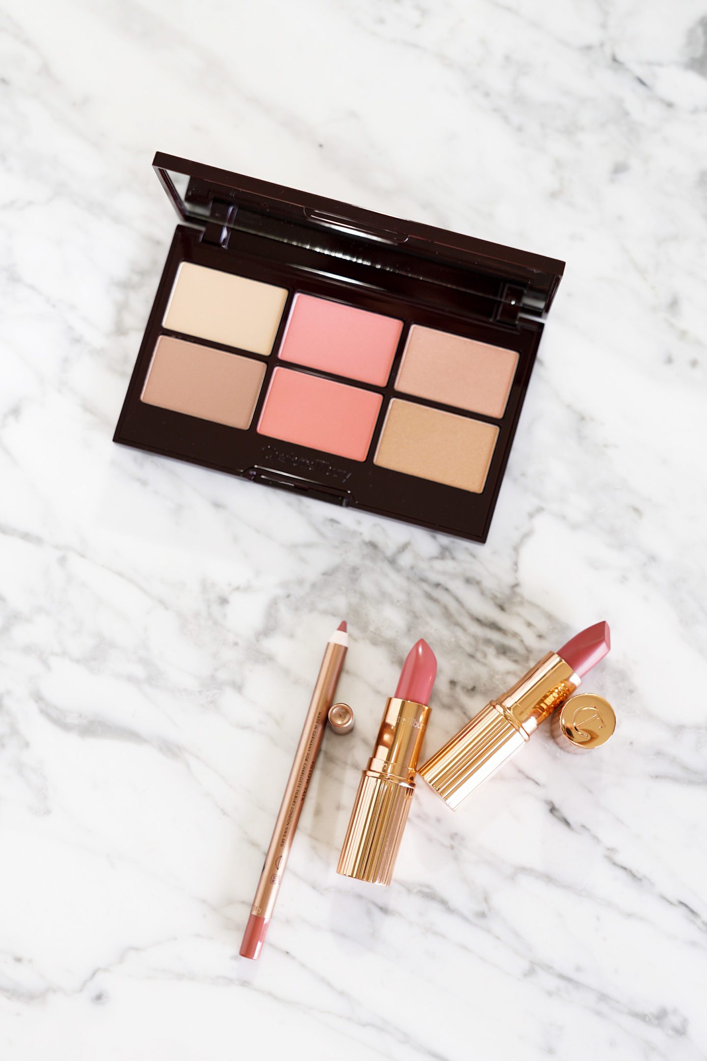 Nordstrom Anniversary Charlotte Tilbury Glowing Pretty Skin Palette and Pretty Pink Lip Set Review