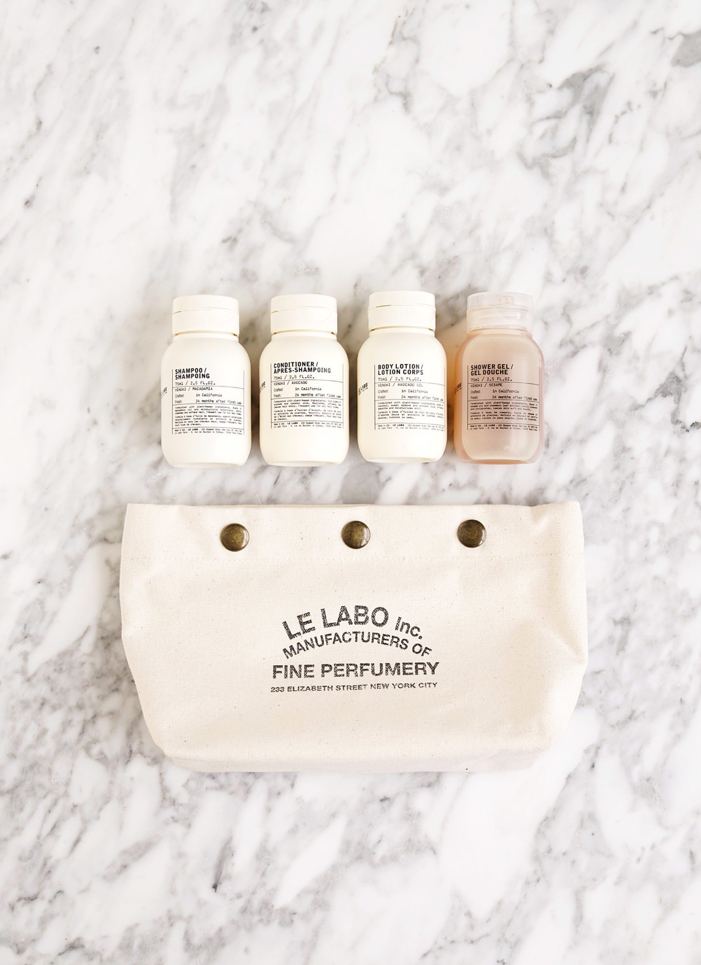 Nordstrom Le Labo Body & Hair Travel Set