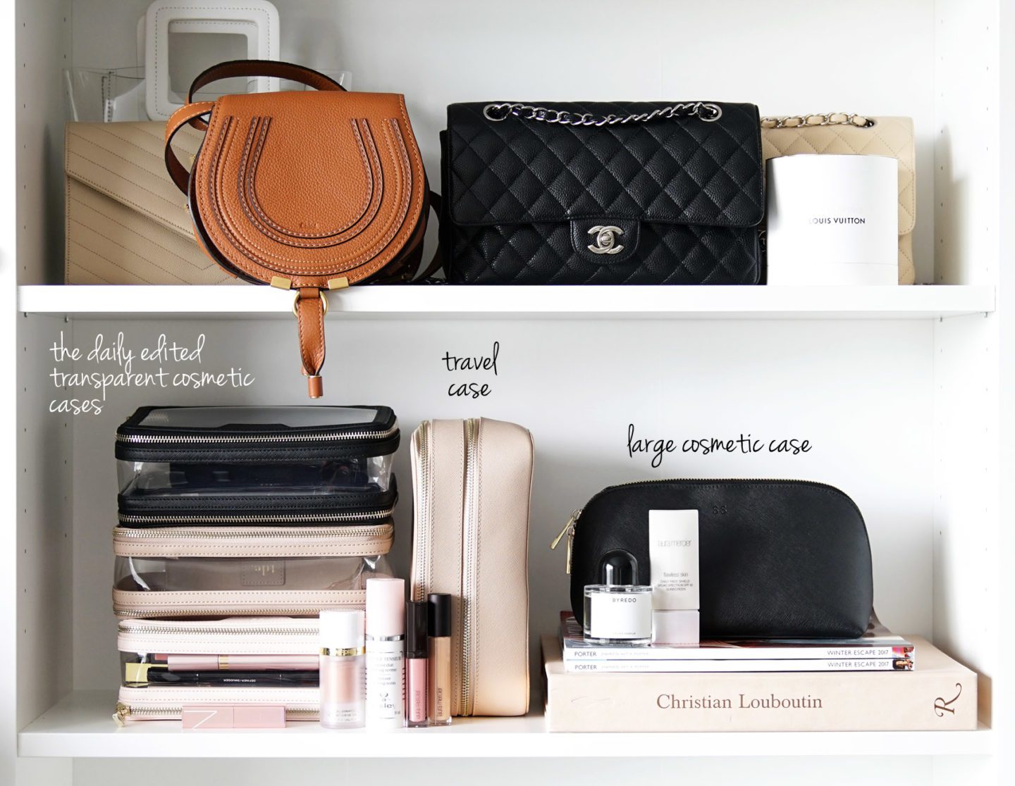 The Daily Edited Cosmetic Cases via Fashion Groom Spot