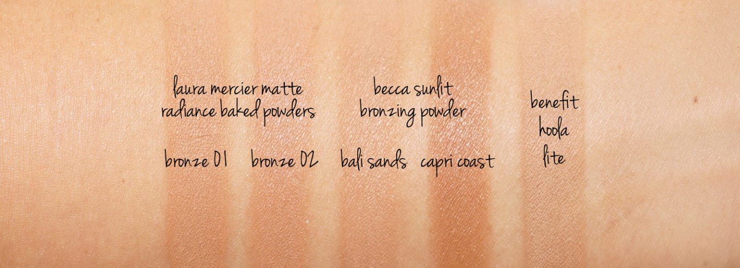 Bronzers for Fair Skin Tones from Laura Mercier, Becca and Benefit