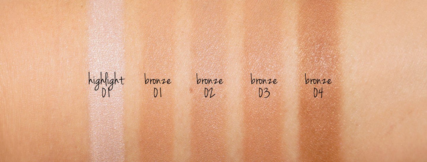 Laura Mercier Matte Raidance Baked Powder swatches | Fashion Groom Spot