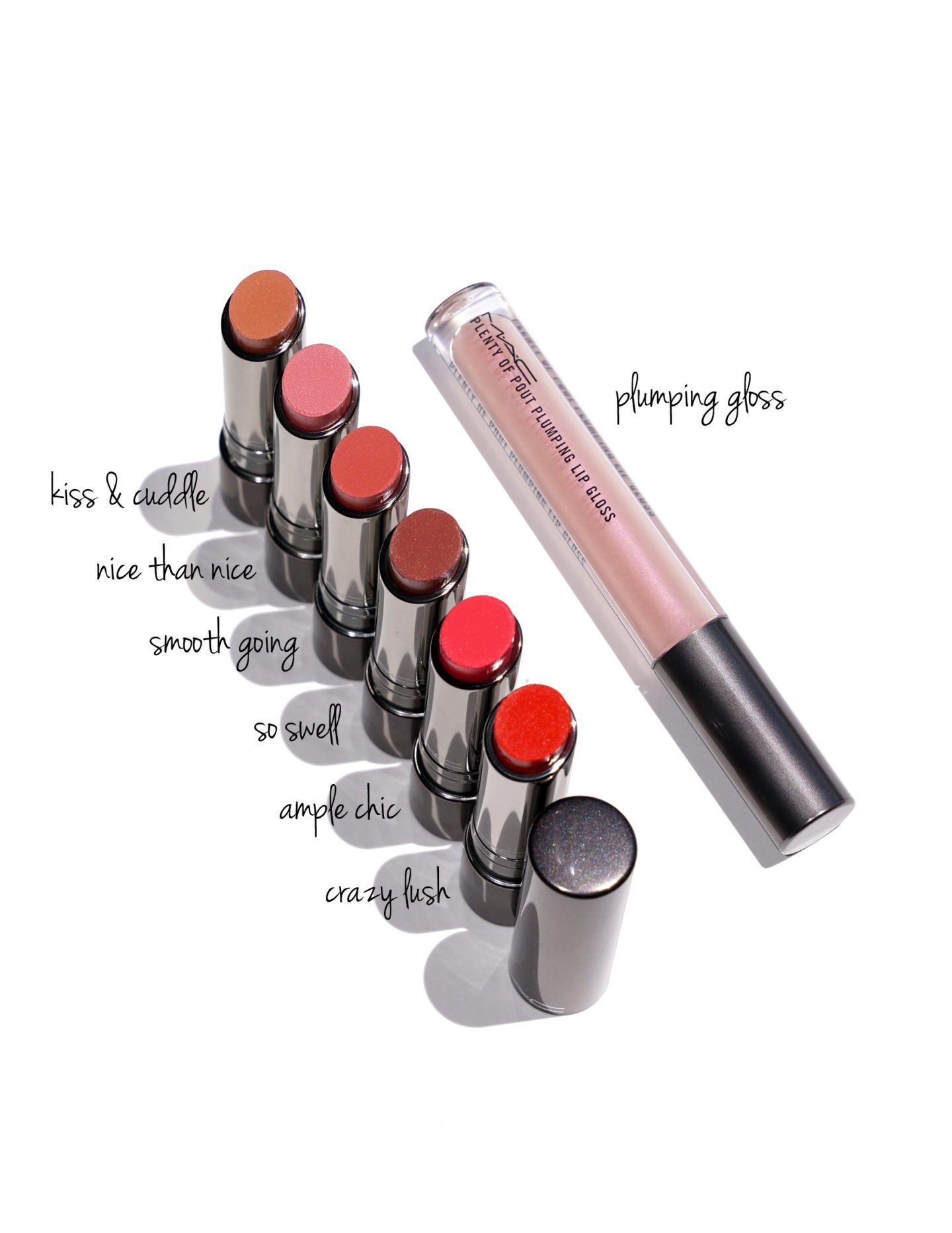 MAC Plenty of Pout Plumping Lipstick and Lip Gloss Review | Fashion Groom Spot 