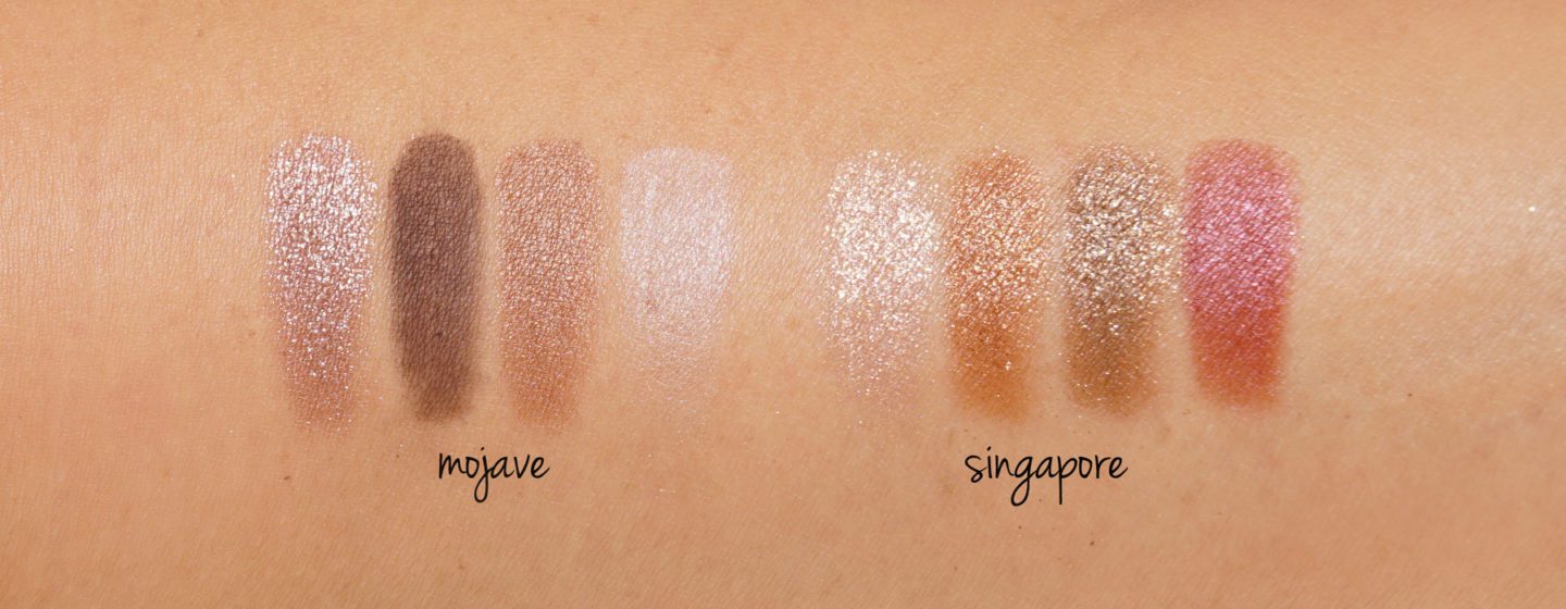 NARS Eyeshadow Quad Fall 2018 Mojave and Singapore swatches | Fashion Groom Spot