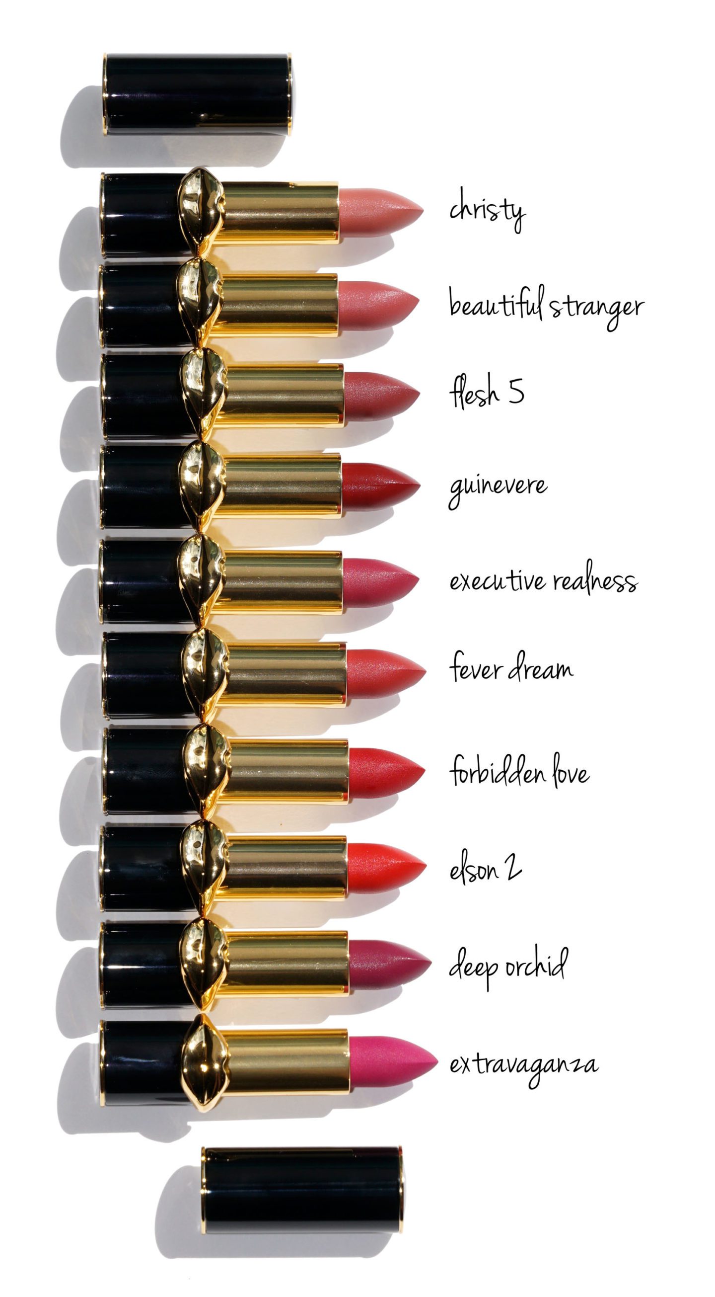 Pat McGrath MatteTrance Lipstick swatches | Fashion Groom Spot