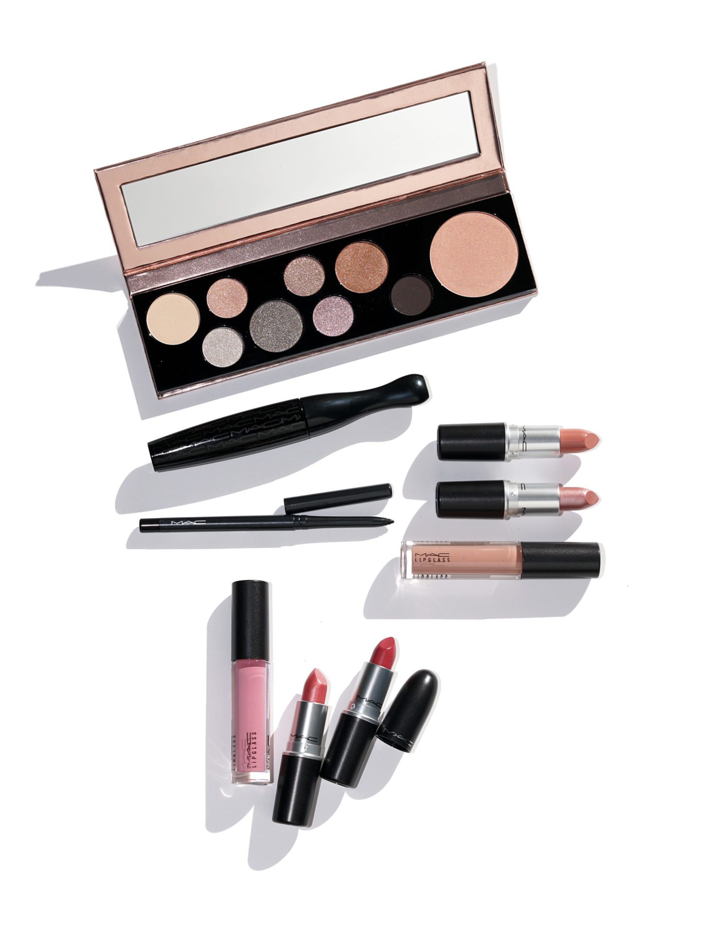 MAC Nordy Girl Metallic Set, Lip Trio Nude and Lip Trio Pink Review