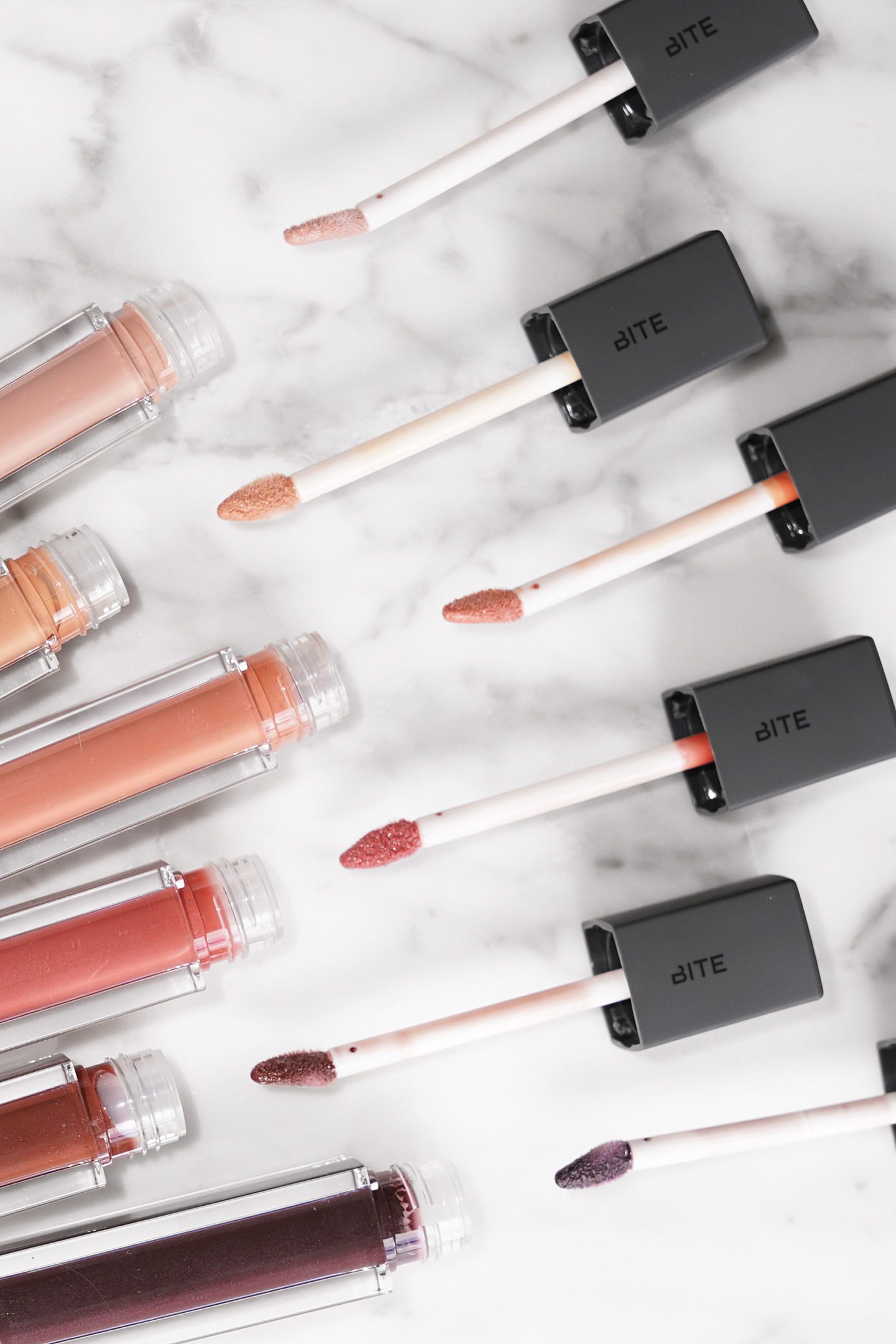 Bite Beauty French Press Lip Gloss Review and Swatches