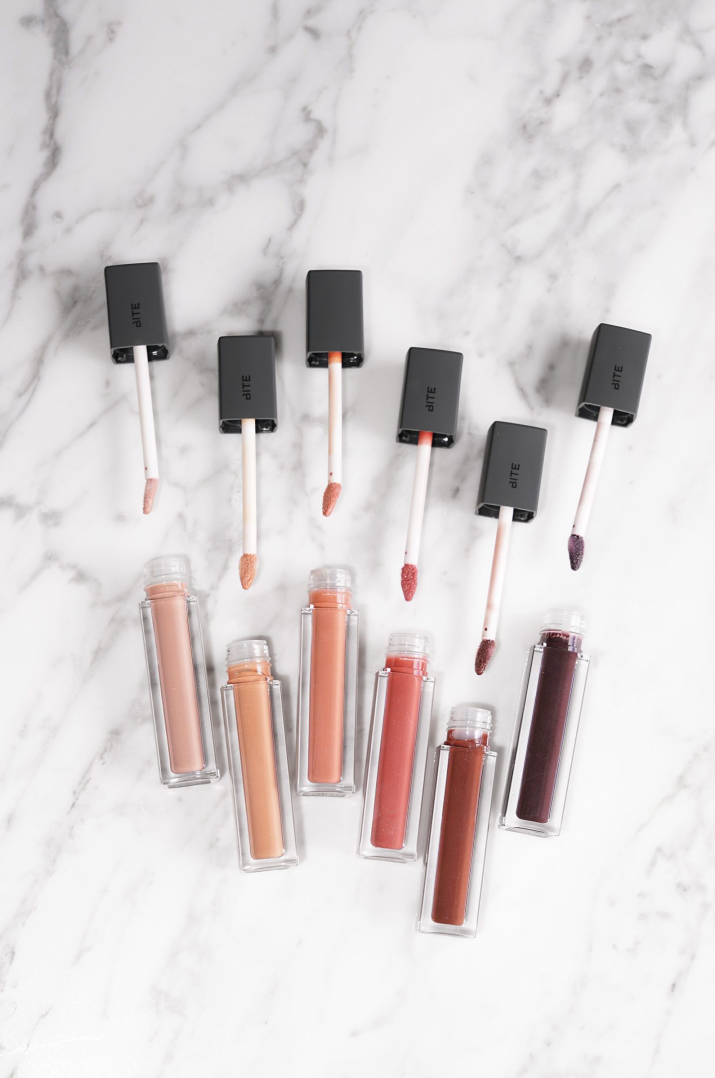 Bite Beauty French Press Lip Gloss Review and Swatches