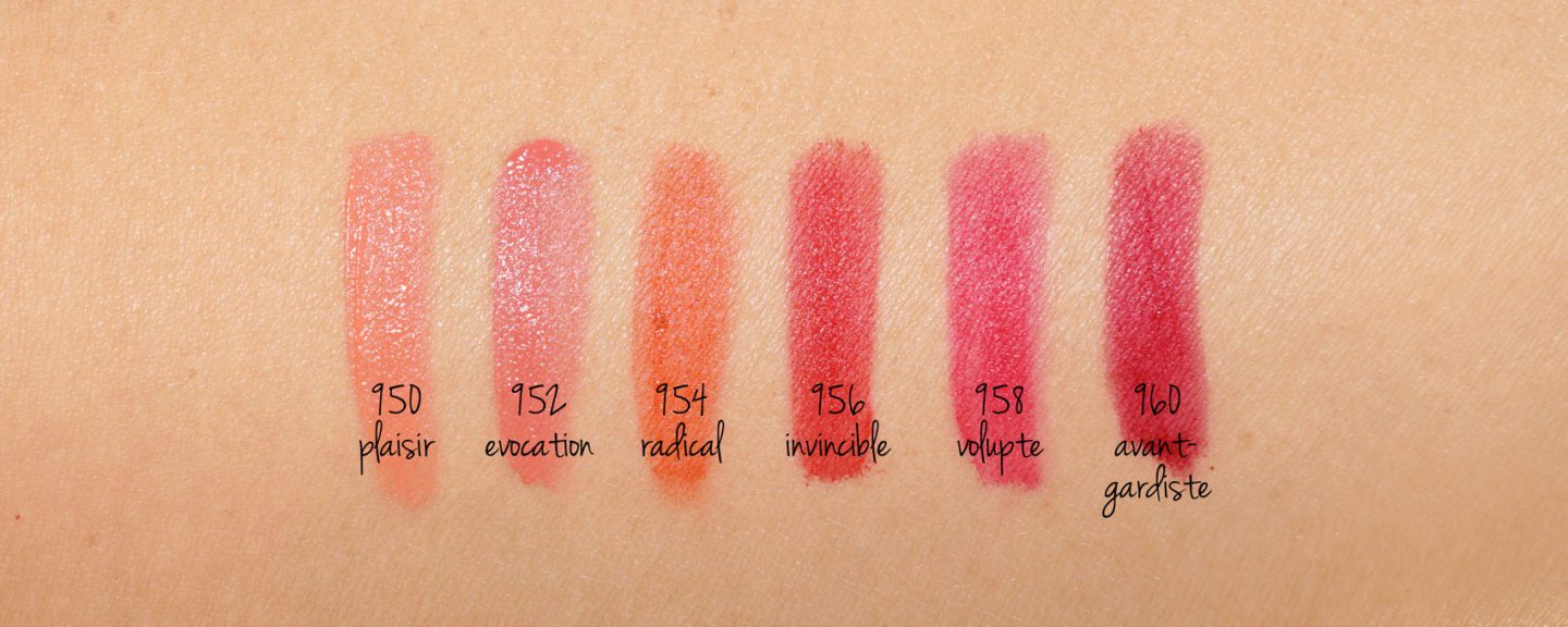 Chanel Rouge Allure Liquid Powder swatches