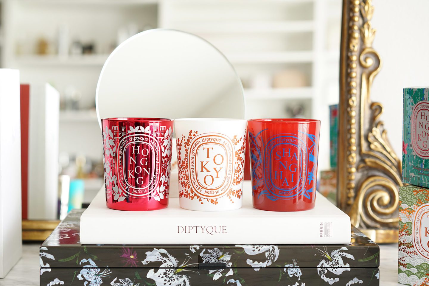 Diptyque City Candles Hong Kong, Tokyo and Shanghai