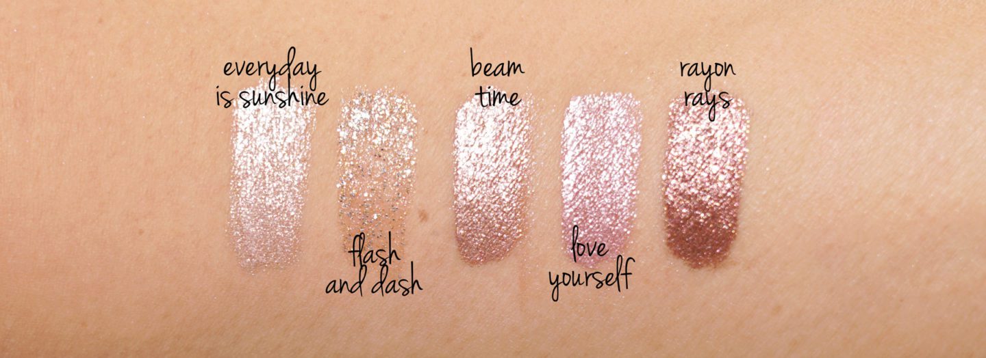 MAC Dazzleshadow Liquid swatches | Fashion Groom Spot
