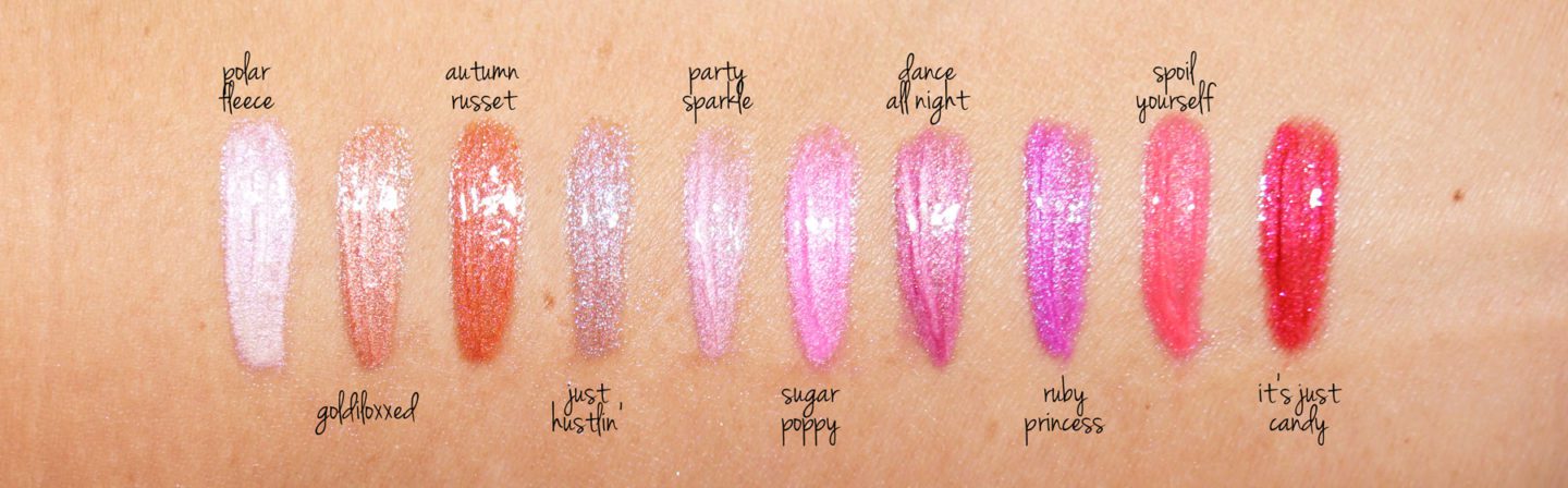 MAC Grand Illusion Glossy Liquid Lip Color - Supreme Beam swatches | Fashion Groom Spot