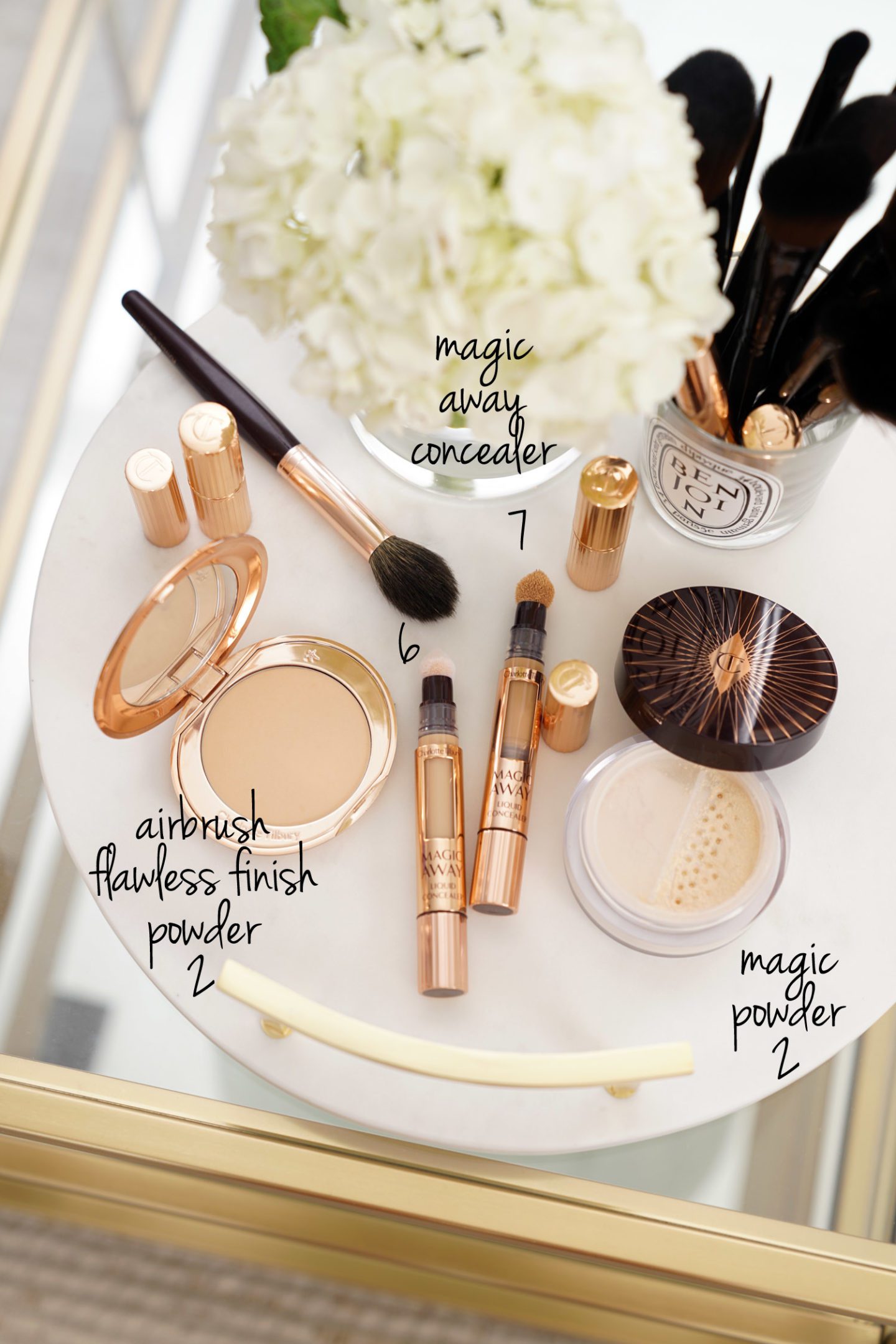 Charlotte Tilbury Magic Away Concealer, Magic Powder Review