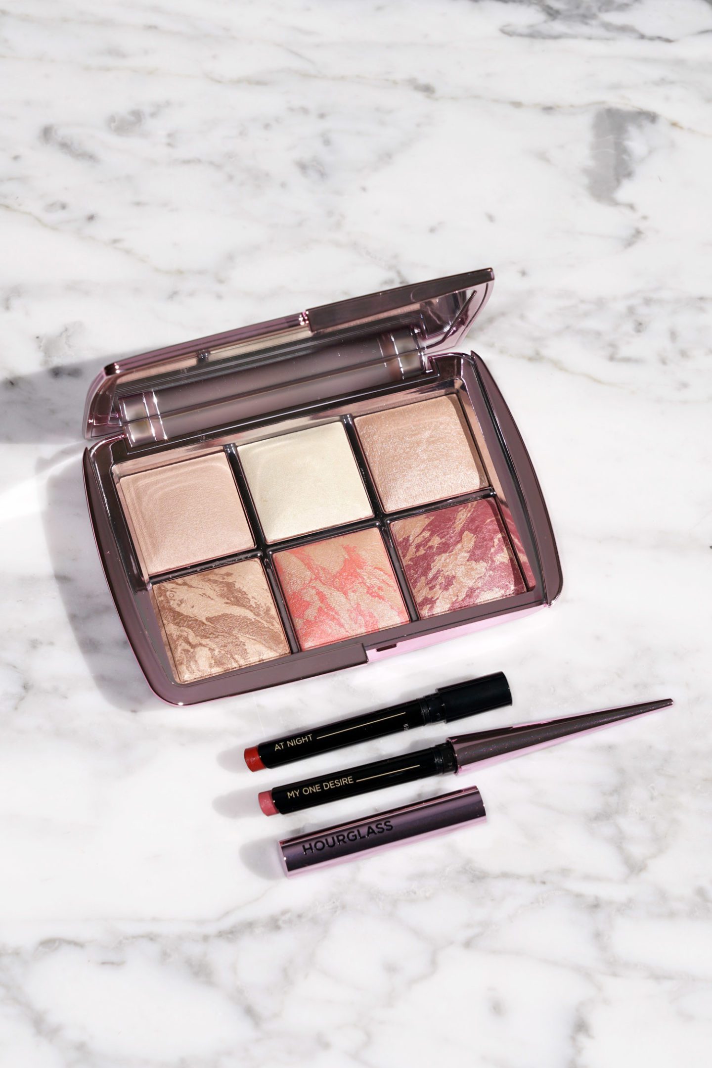 Hourglass Ambient Lighting Edit Palette Vol 4 and Confession Lipstick Duo Review + Swatches