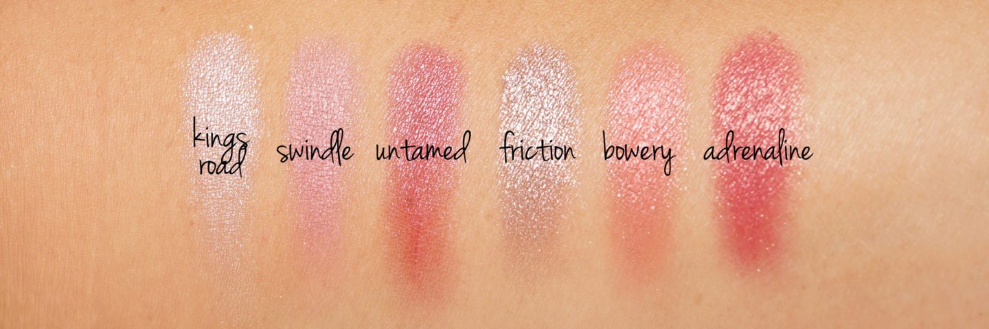 NARS Hot Tryst Palette Swatches Holiday 2018