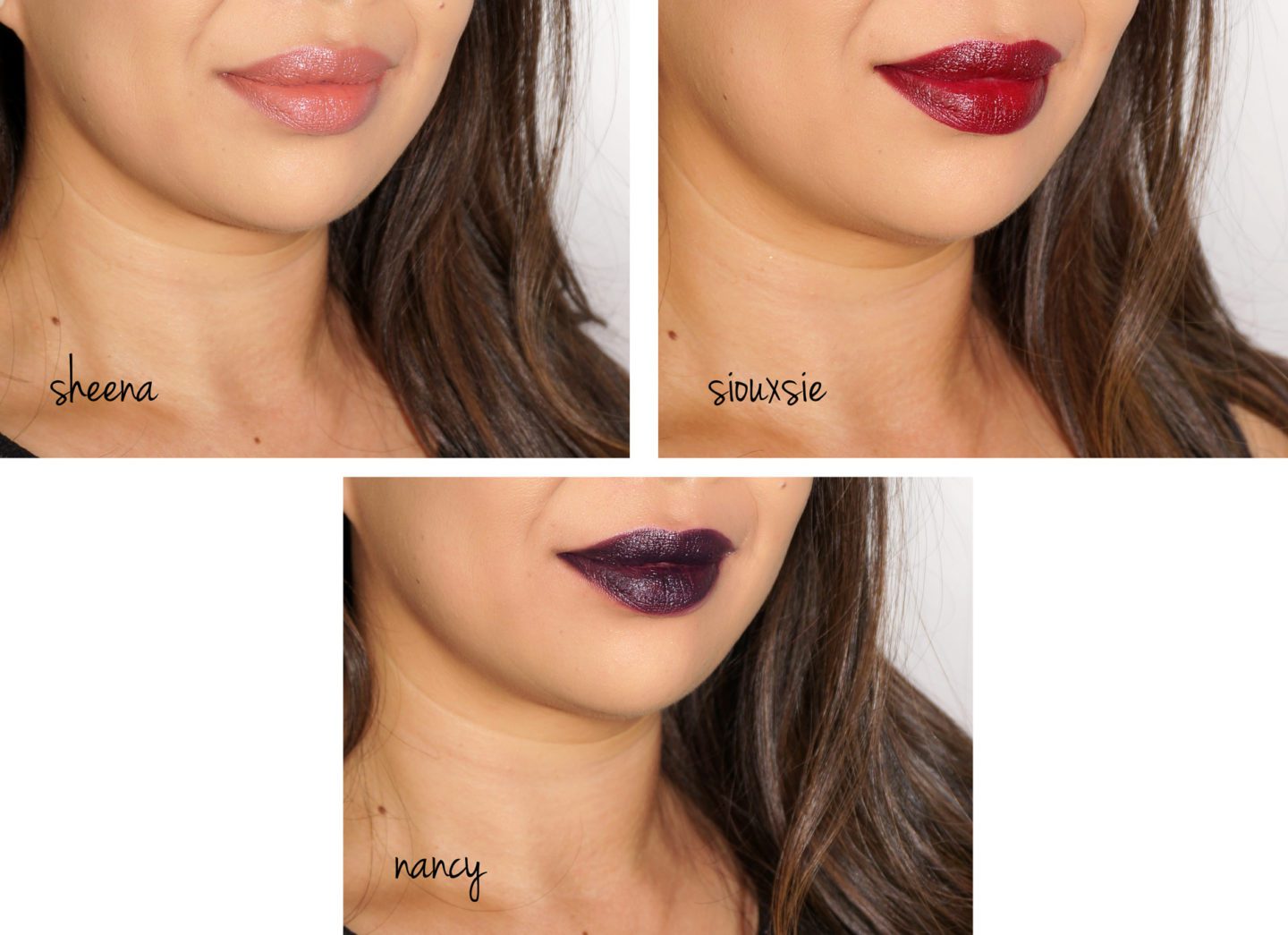 NARS Audacious Spiked Lipstick Swatches Holiday 2018