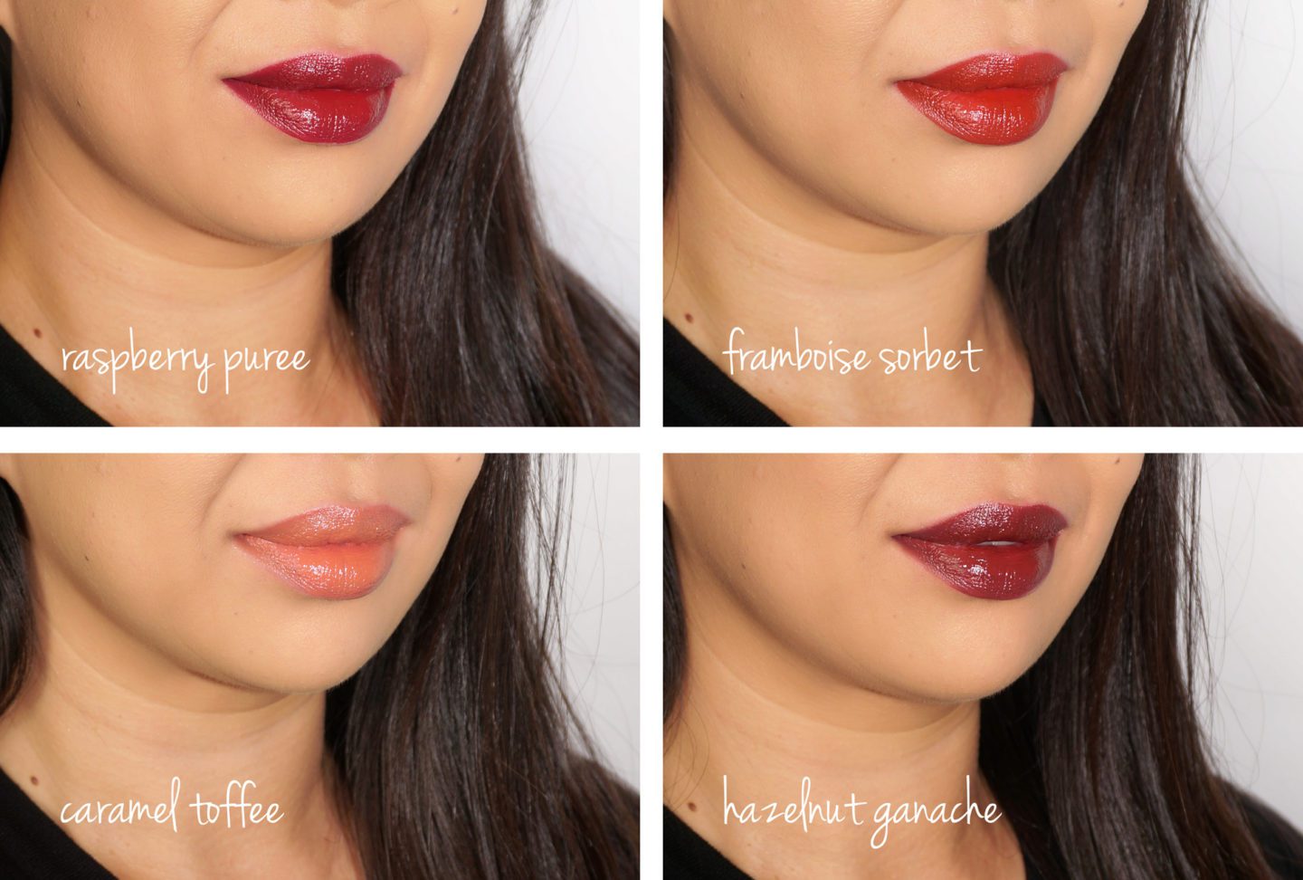 Shu Uemura La Maison du Chocolate Rouge Unlimited Lipstick swatches