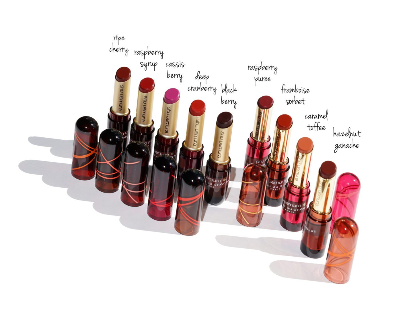 Shu Uemura La Maison du Chocolat Lipsticks