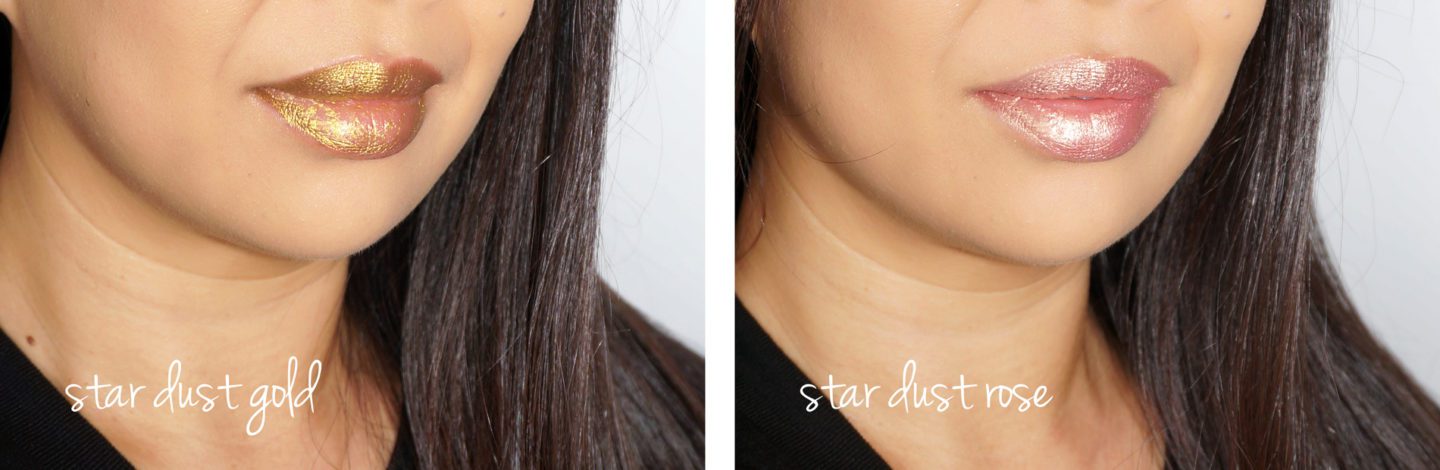 Shu Uemura Metallic Lip Liner swatches