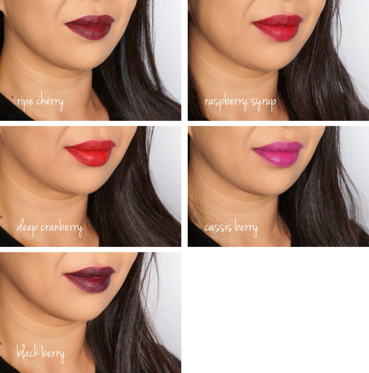 Shu Uemura La Maison du Chocolate Rouge Unlimited Supreme Matte Lipstick swatches