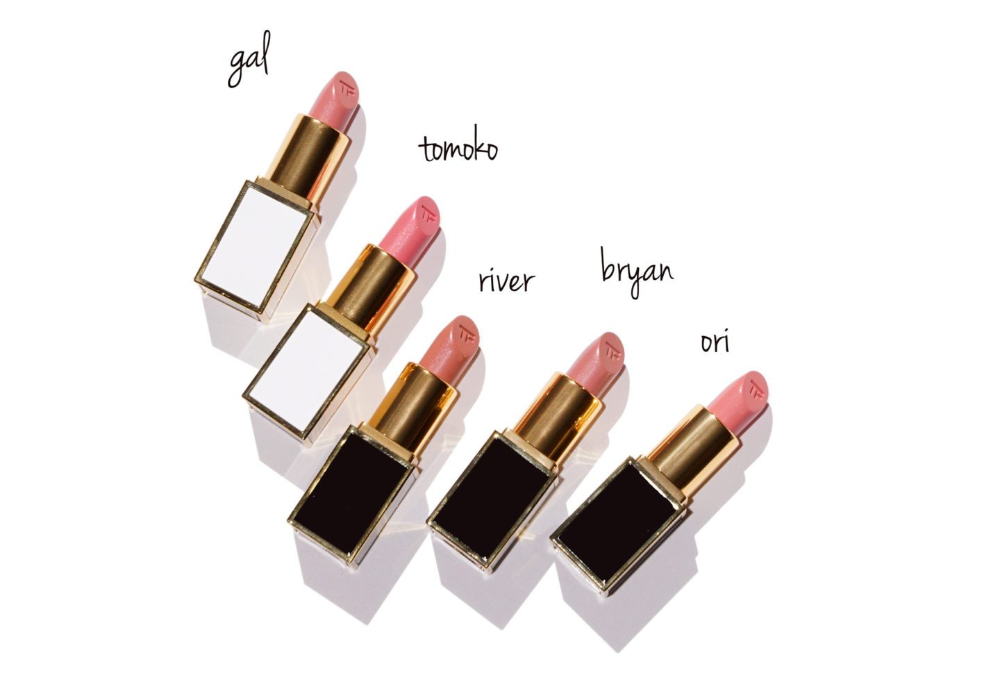 Tom Ford Boys and Girls Lip Color Gal, Tomoko, River, Bryan, Ori