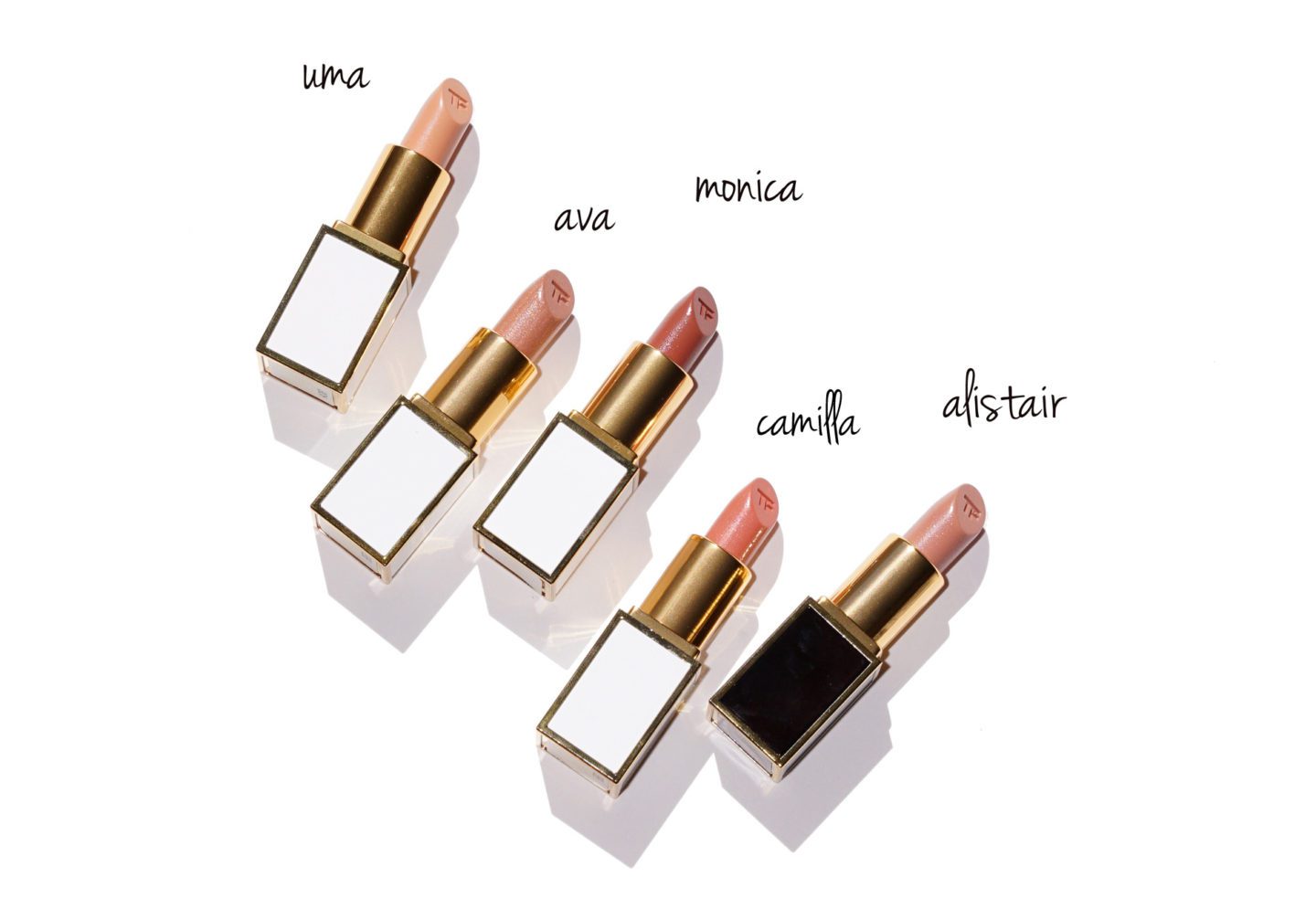 Tom Ford Boys and Girls Lipsticks 2018, Uma, Ava, Monica, Camilla, Alistair