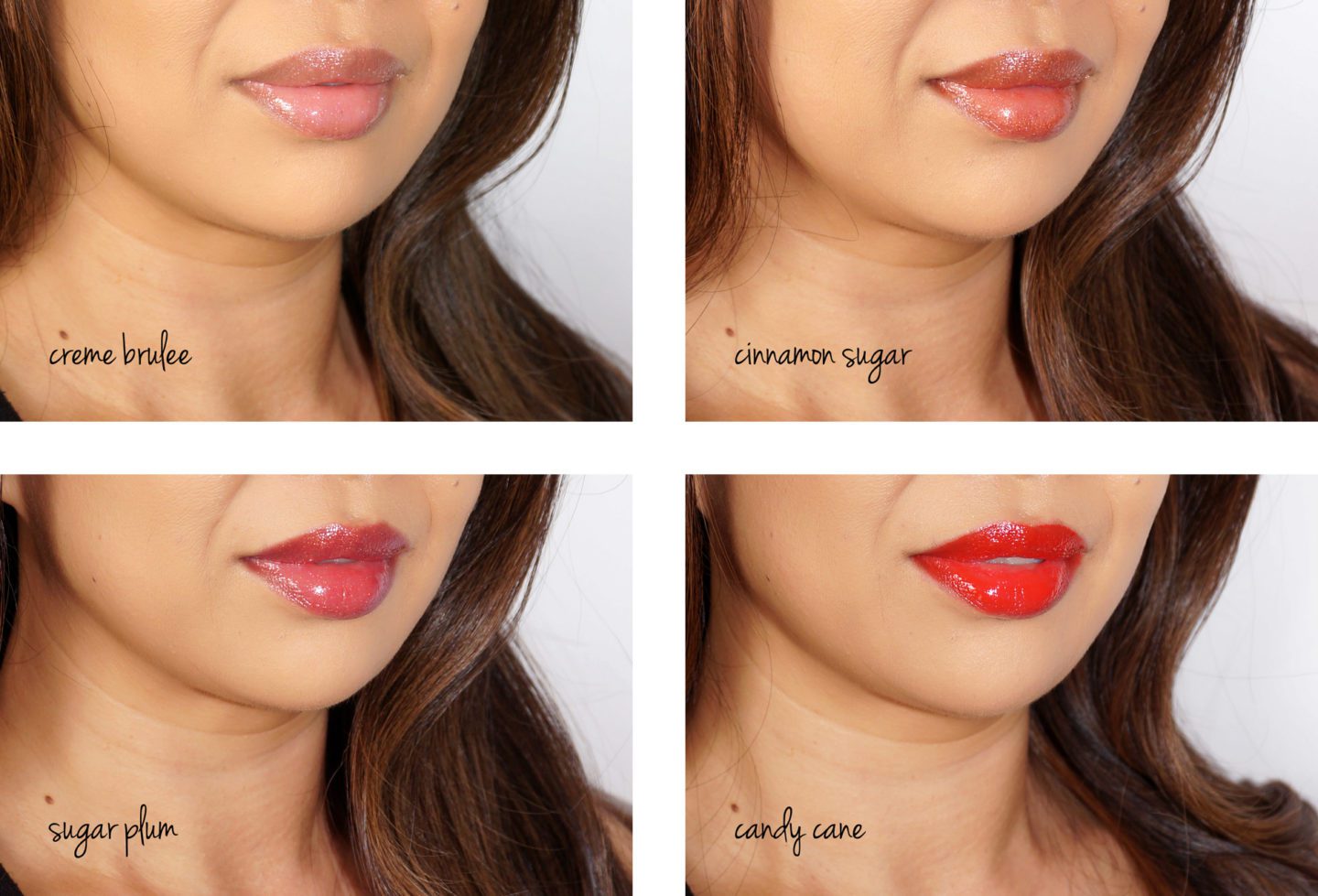 BECCA x Chrissy Teigen Lip Icing Glow Gloss Kit Lip Swatches