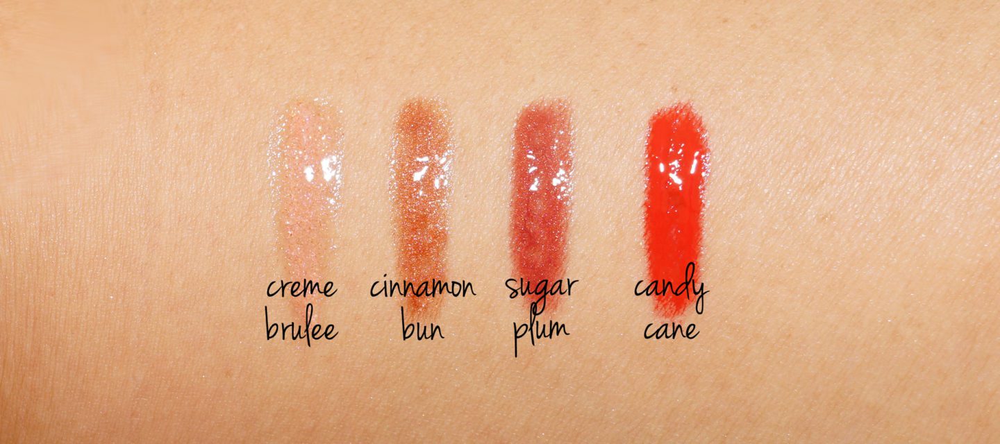 BECCA x Chrissy Teigen Lip Icing Glow Gloss Kit Swatches