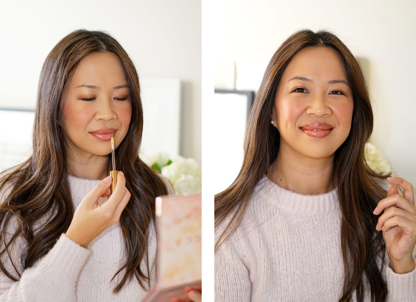 Becca Chrissy Teigen Glow Face Palette and Volcano Goddess Glow Gloss