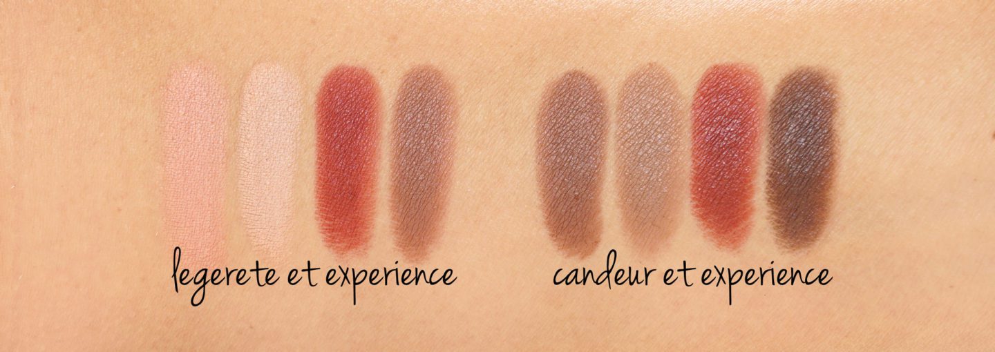 Chanel Les 4 Ombres Legetere Et Experience vs Candeur Et Experience swatches | Fashion Groom Spot