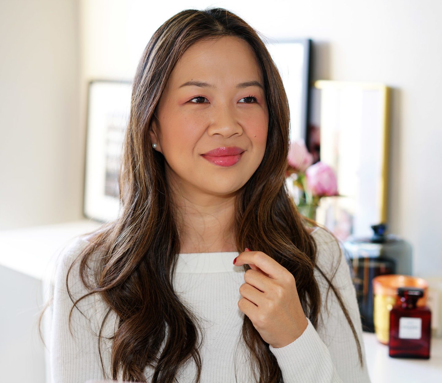 Chanel beauty look Fochia Rosa, Amuse-Bouche, Legerete et Experience Quad