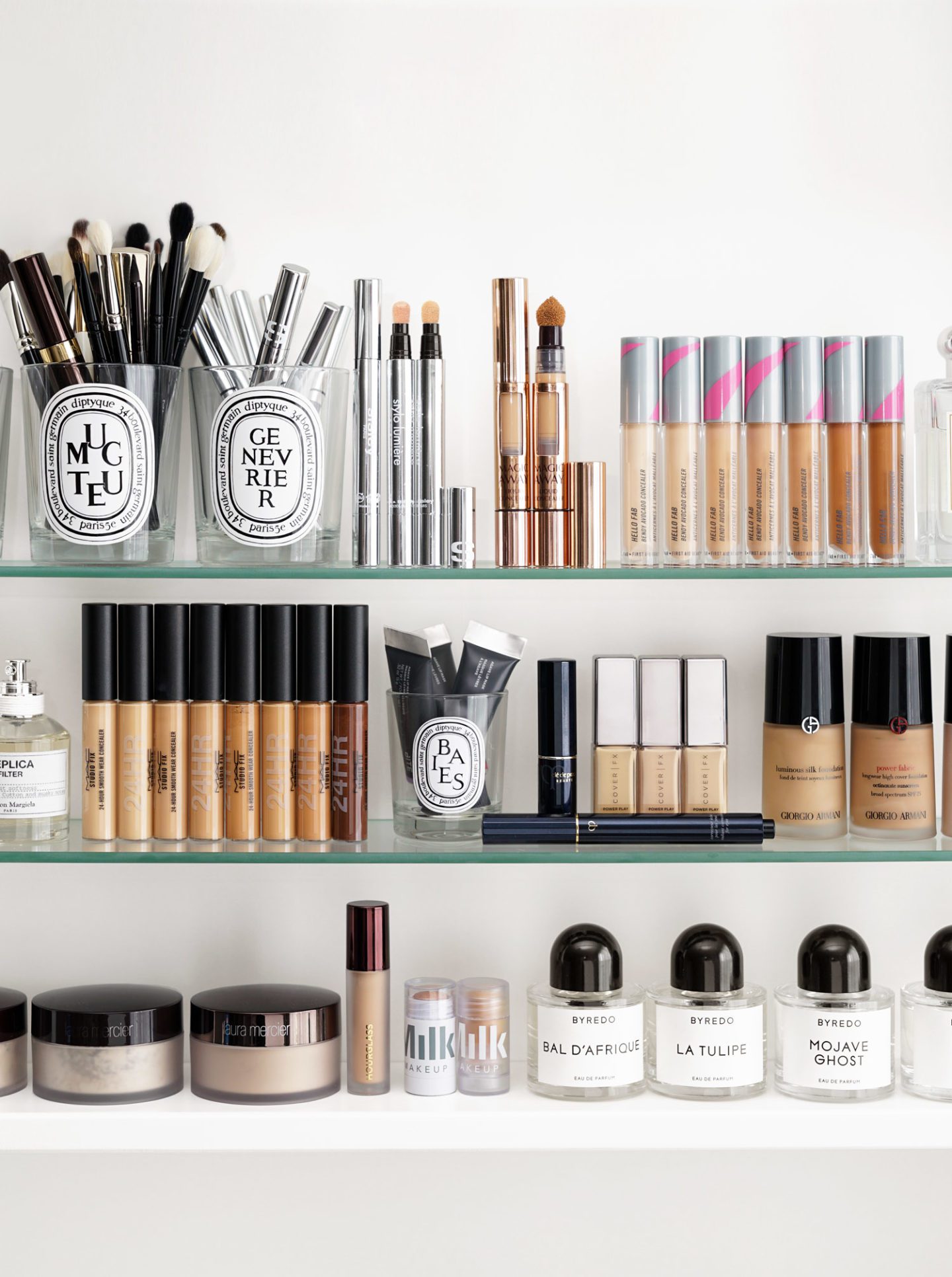 Concealer Roundup Cle de Peau, Cover FX, MAC and Sisley