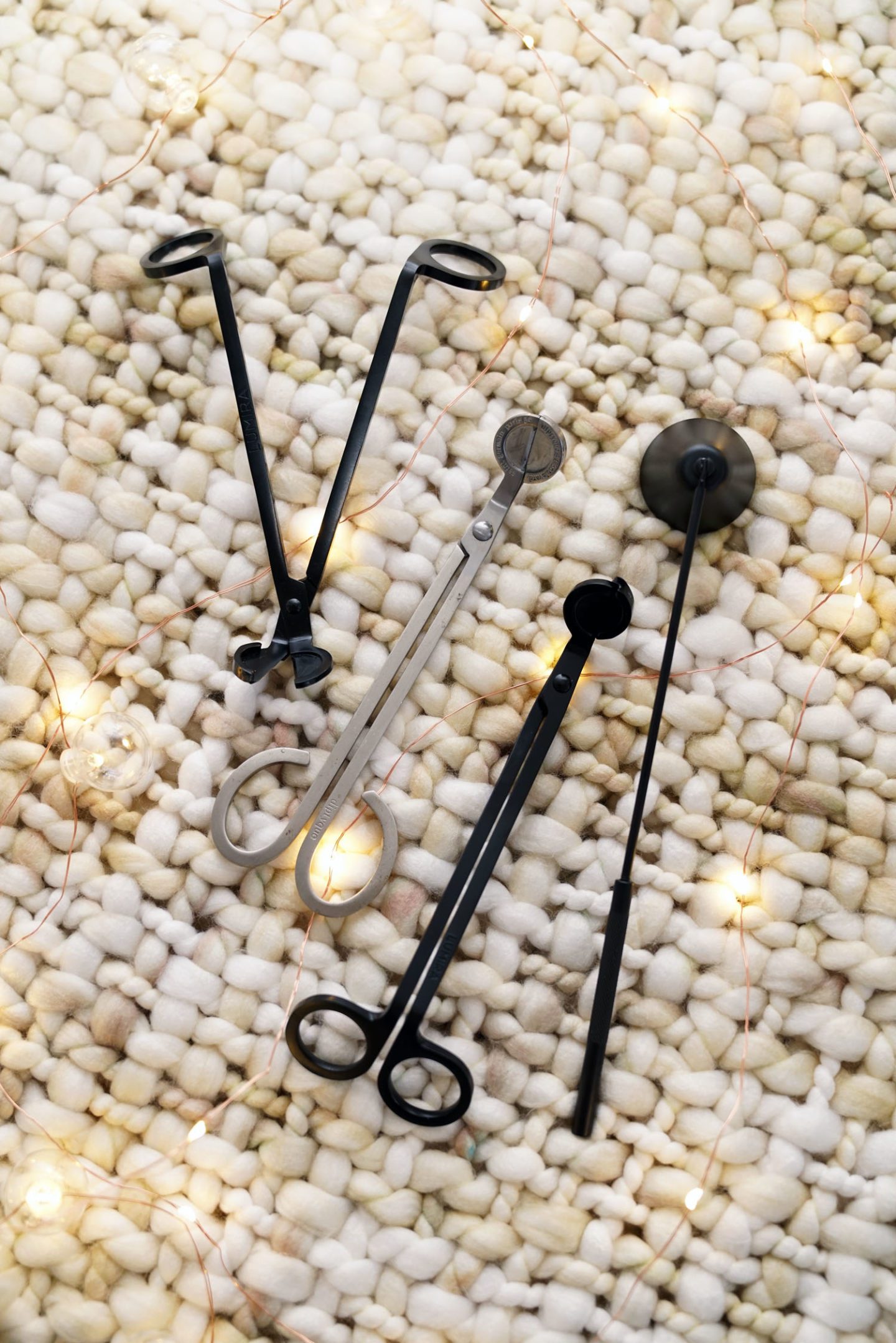 Lumira Candle Snuffer and Diptyque Wick Trimmer