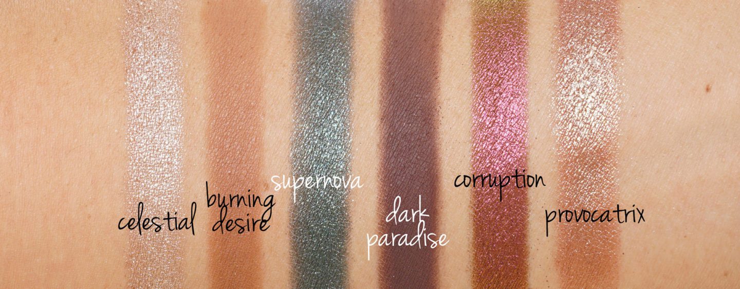 Pat McGrath Labs MTHRSHP Sublime in Bronze Temptation swatches