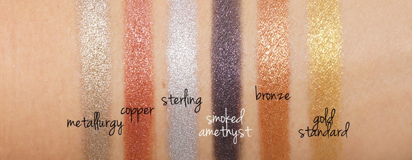 Pat McGrath Opulence Holiday 2018 Mthrshp Subversive Metalmorphosis Palette Swatches