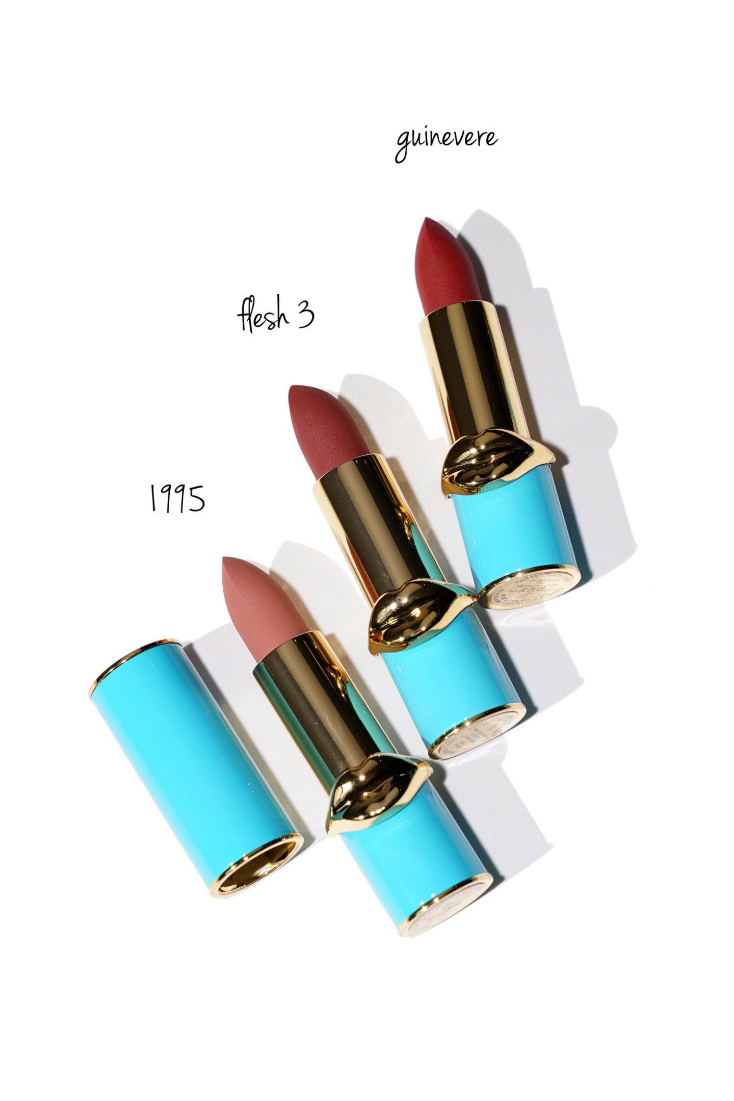 Pat McGrath MatteTrance 1995, Flesh3 and Guinevere review, holiday 2018