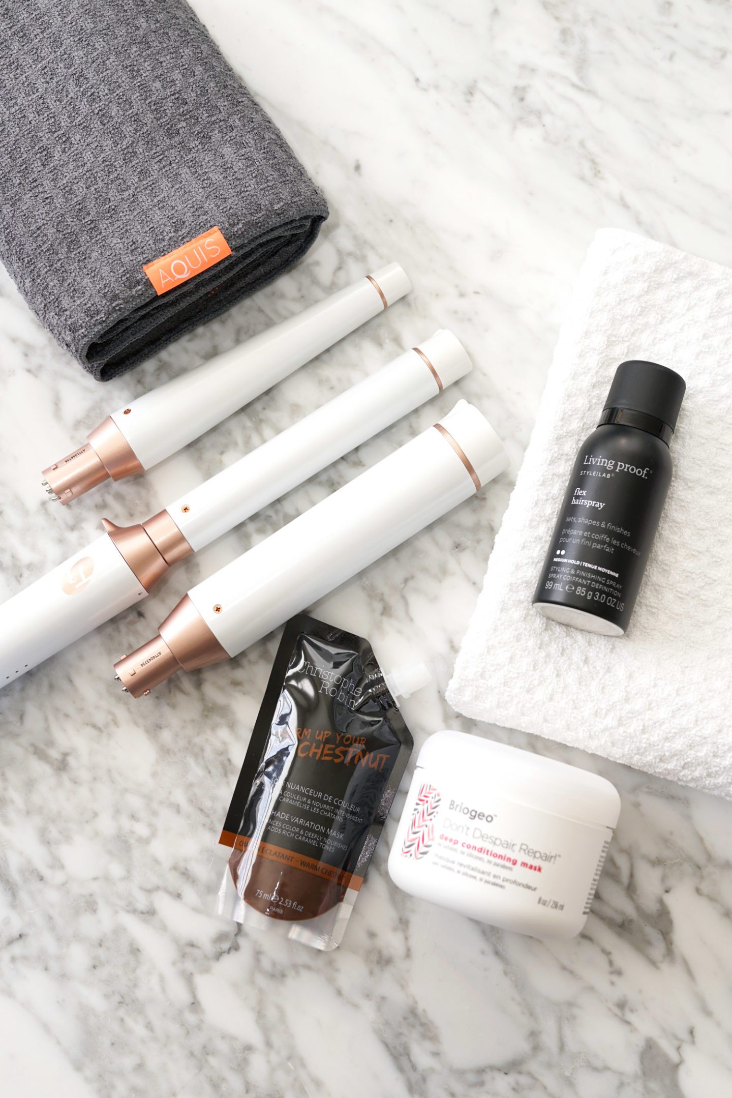 Sephora Haul T3 Twirl Trio, Aquis Hair Towels, Living Proof Flex Spray