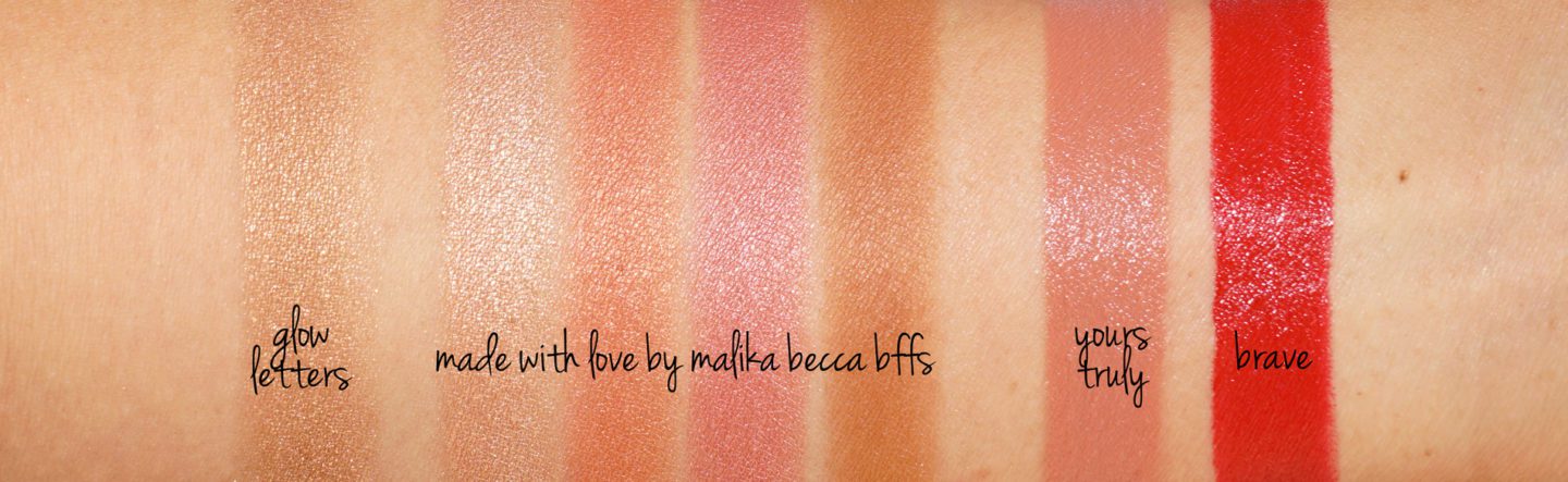 Becca BFF Made with Love by Malika swatches | Fashion Groom Spot