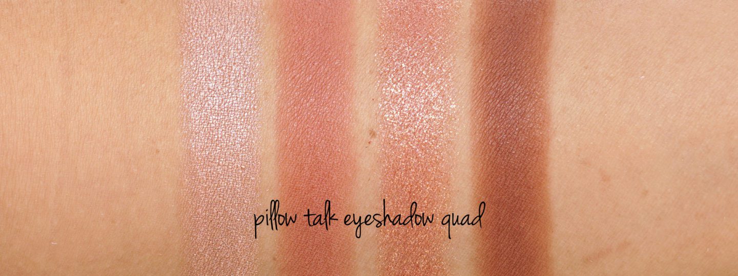 Charlotte Tilbury Pillow Talk Eyeshadow Palette swatches | Fashion Groom Spot