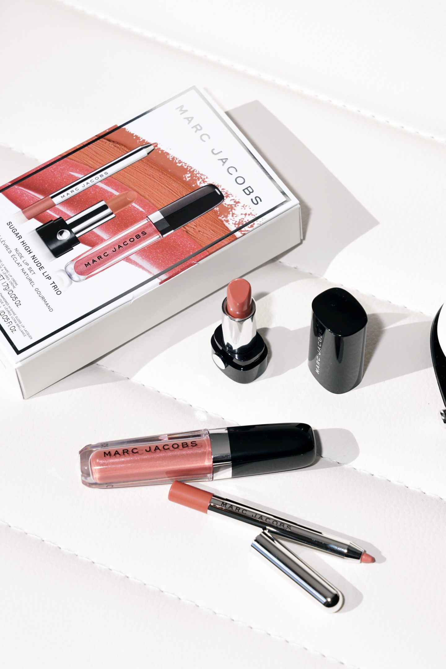 Marc Jacobs Sugar High Nude Lip Trio Review | Fashion Groom Spot