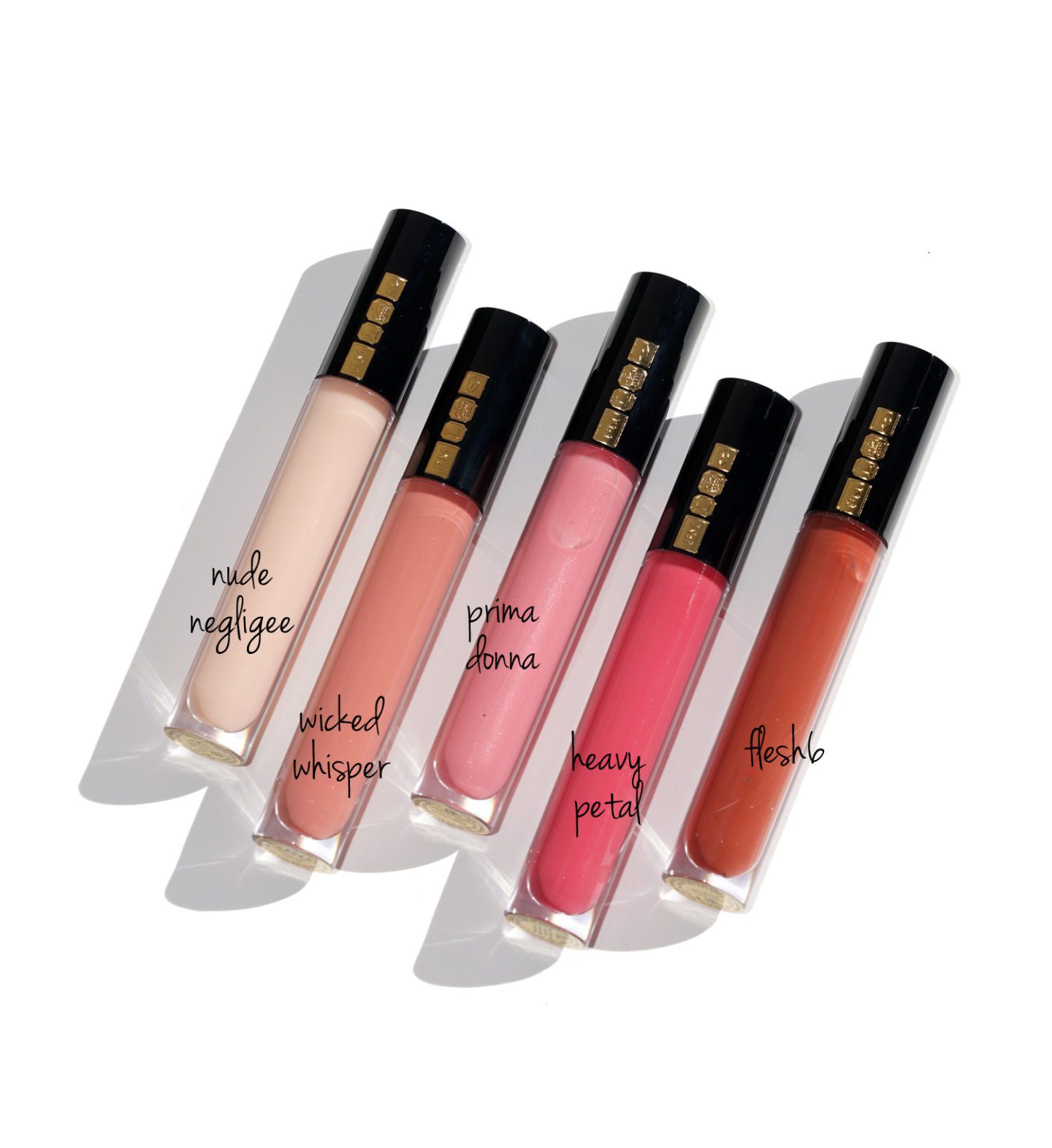 Pat McGrath LUST Gloss Nude Negligee, Wicked Whisper, Prima Donna, Heavy Petal, Flesh6 | Fashion Groom Spot