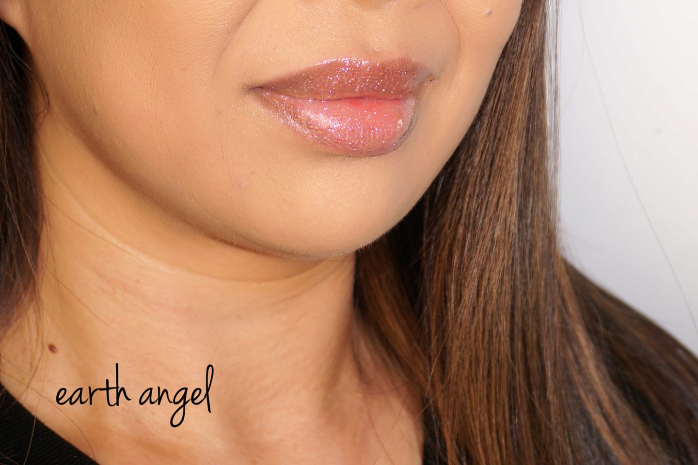 Pat McGrath LUST Gloss Earth Angel swatch | Fashion Groom Spot